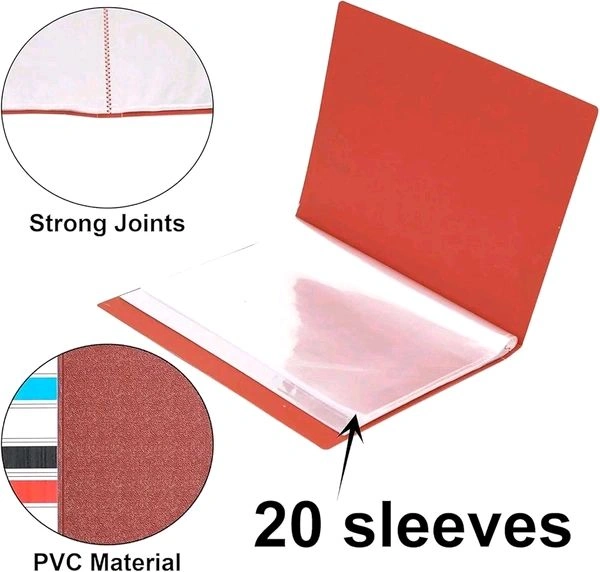 Display Book File A4 Size - 20 Pocket No-203