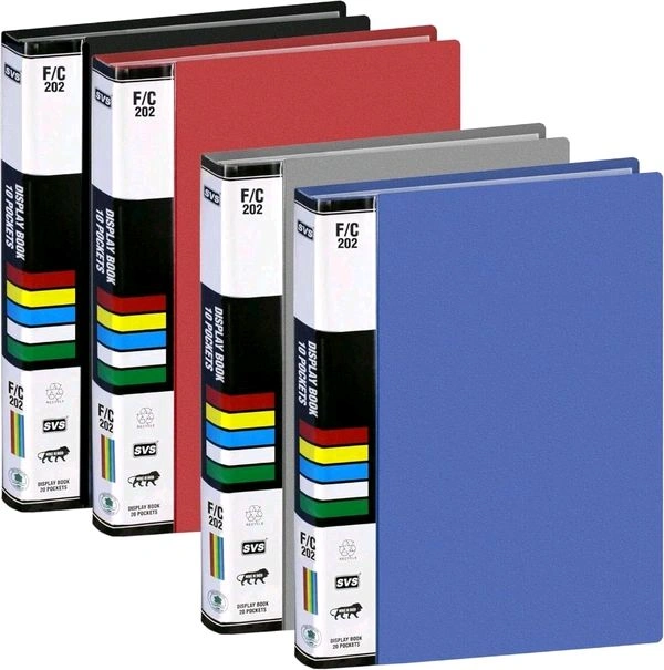 Display Book File FC Size - 40 Pocket No-208