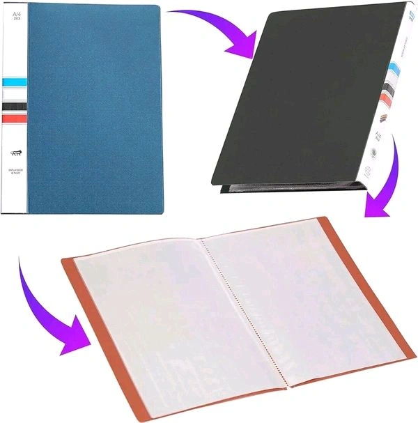 Display Book File FC Size - 40 Pocket No-208