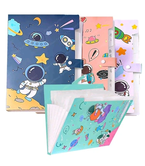 File Expanding 6 Pocket A4 (Spacekids)