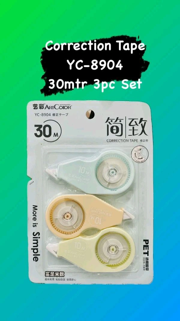Correction Tape 30mtr (3pc)