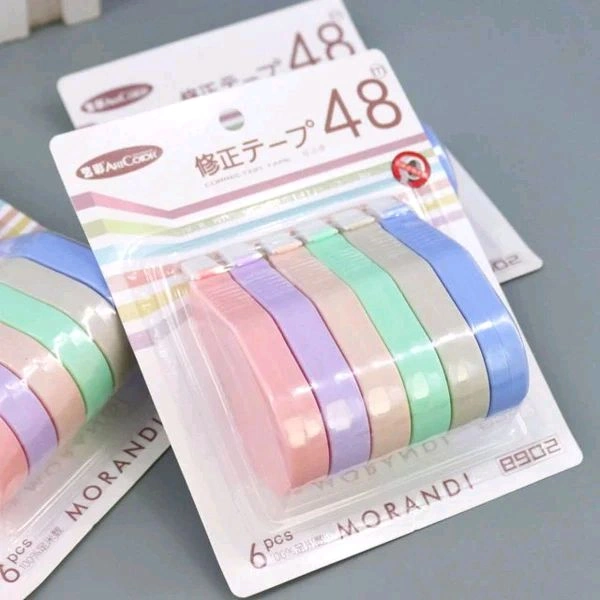 Correction Tape 8mtr YC-8902 (6pc Pack)