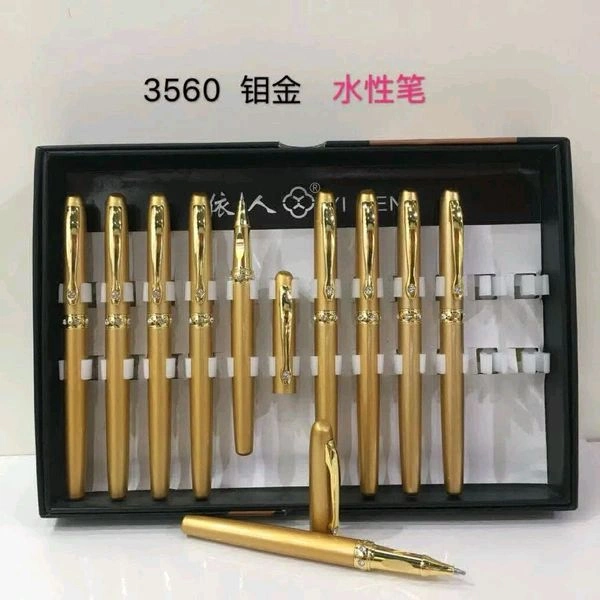 3560 Metal Golden Roller Pen