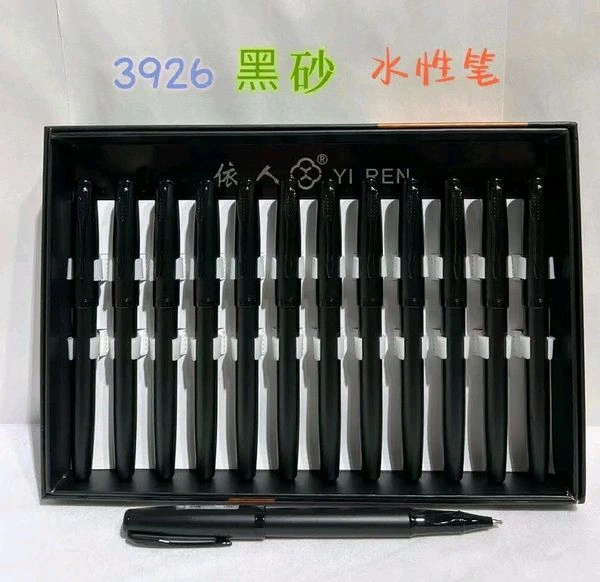 3926 Metal Black Body Roller Pen
