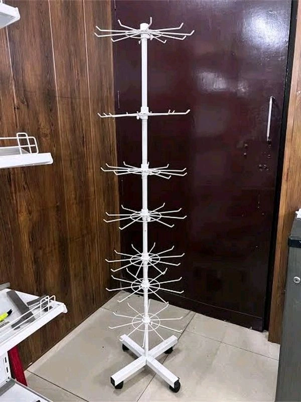 7 Layer Rotating Multipurpose Metal Display Stand