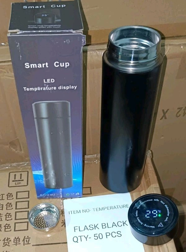 Temperature Bottle Black 420ml