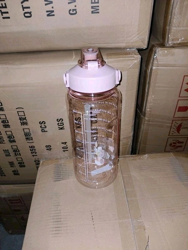 Motivational Plastic Bottle 2000ml