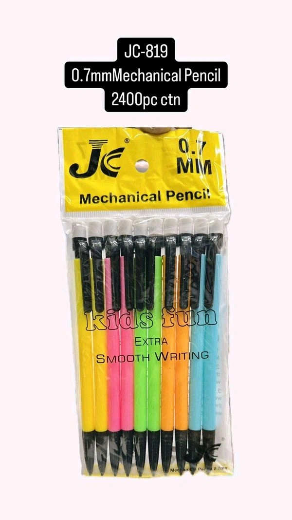 JC819 Mechanical Pencil 0.7mm Thin (10pc Pack)