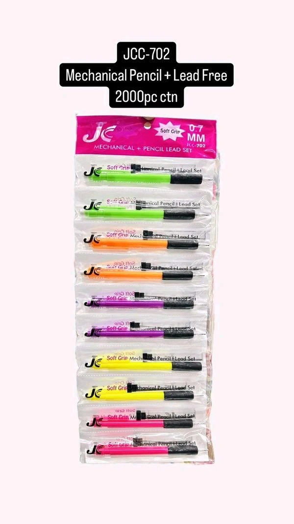 JC702 Mechanical Pencil 0.7mm W/Lead Free (10pc)