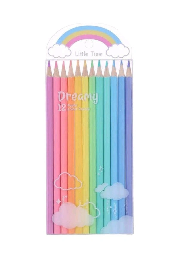 Pastel Pencil Color 12shades (Full Size)