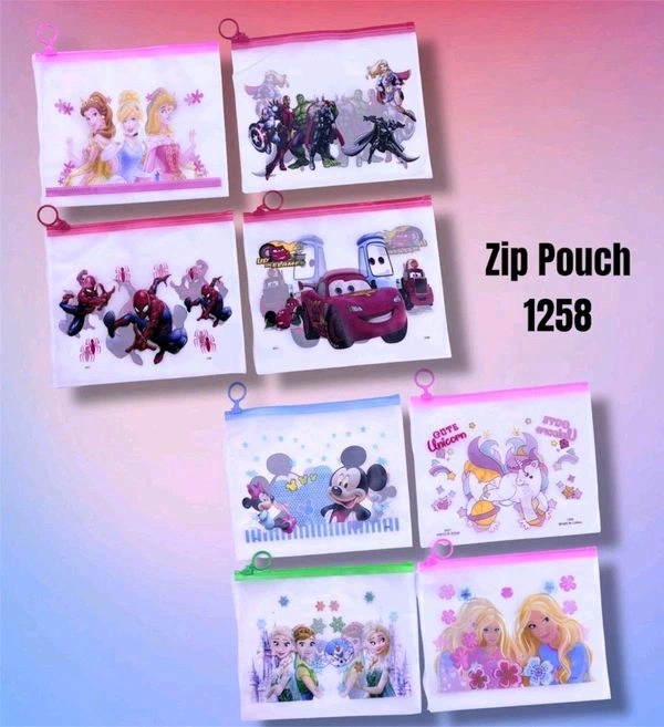 809 Disney A5 Zip Pouch (20pc)