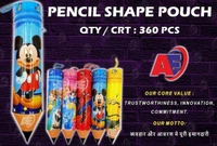 Pencil Shape Pouch (12pc Pack）