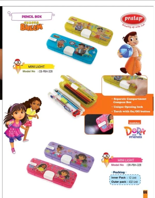 Pratap Mini Light Pencil Box
