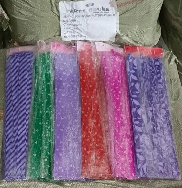 Flower Bow 23mm (10pc) Mix Colors