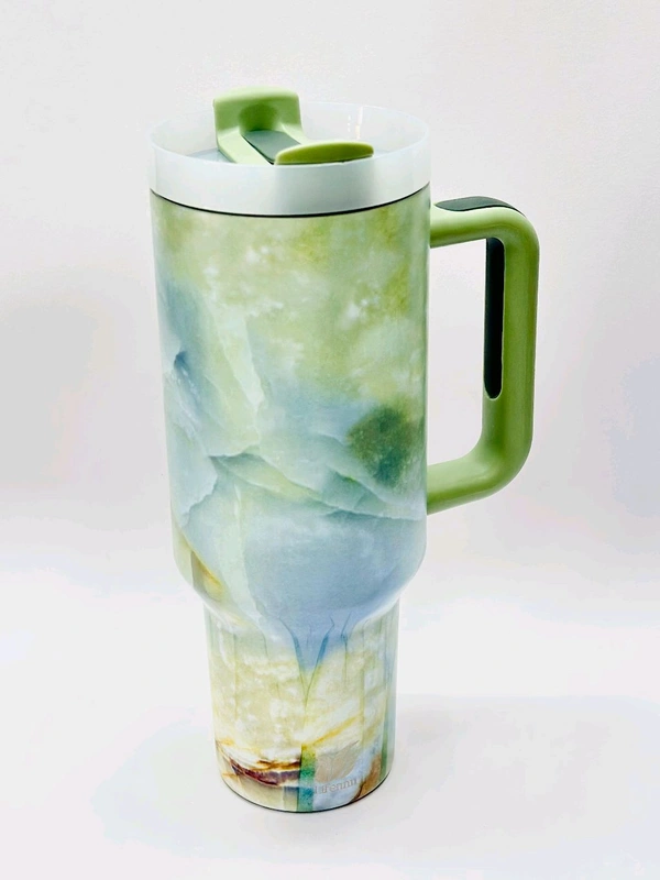 Marble Tumbler Stainless Steel 1200ml 40oz 