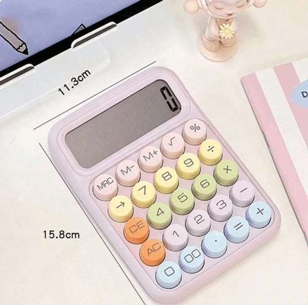 Cute Pastel Calculator  - Yellow