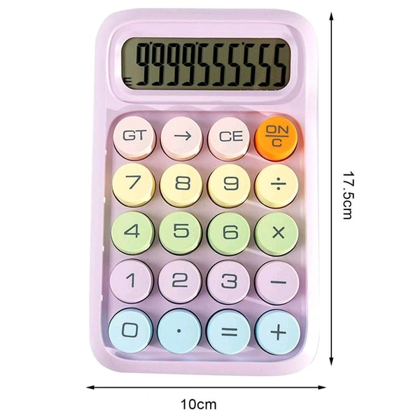 Calculator Fancy 51-49-12 - Baby Pink