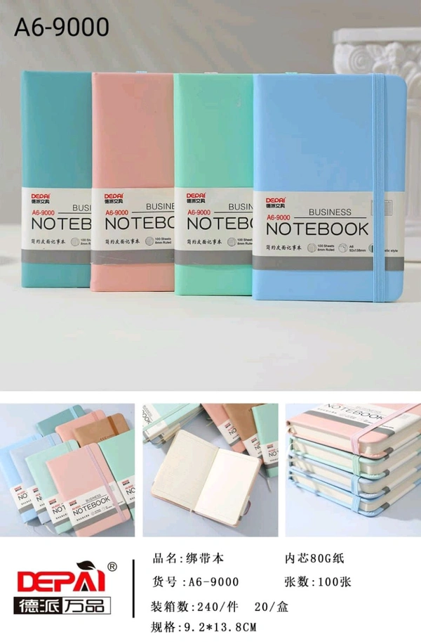 A6-9000 PU Pastel HB A6 200pg