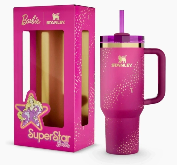 Stanley x Barbie™ Superstar | 1.18 L | Pink Tumbler | Limited Edition |