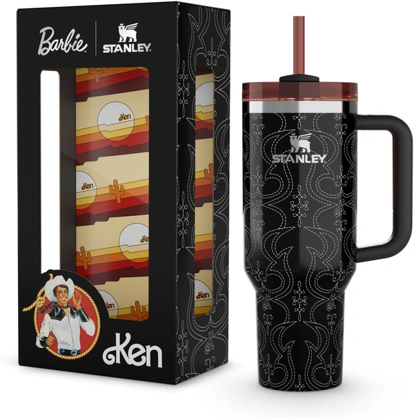 Stanley x Barbie™ 80s Western Ken Quencher | 1.18 L | Black Tumbler | Limited Edition |