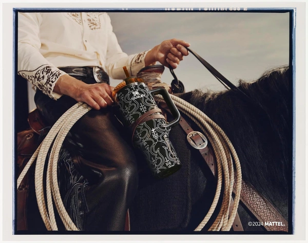 Stanley x Barbie™ 80s Western Ken Quencher | 1.18 L | Black Tumbler | Limited Edition |