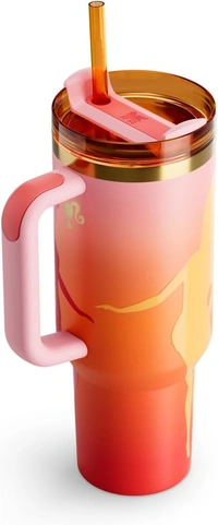 Stanley x Barbie™ 60s Twist ’N Turn Quencher | 1.18 L | Retro Glam Tumbler | Limited Edition |