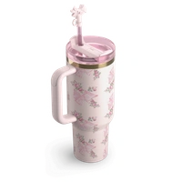 The Stanley X LoveShackFancy Holiday Quencher | 40 OZ | Pink |