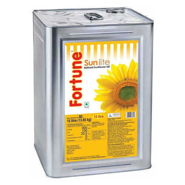 FORTUNE Refined Sunflower Oil 15L Tin