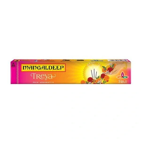 Mangaldeep 3 In 1 Increase Sticks- 12 Unit