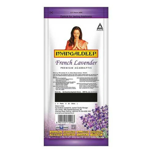 Mangaldeep French Lavenela Increase Sticks- 106 Unit