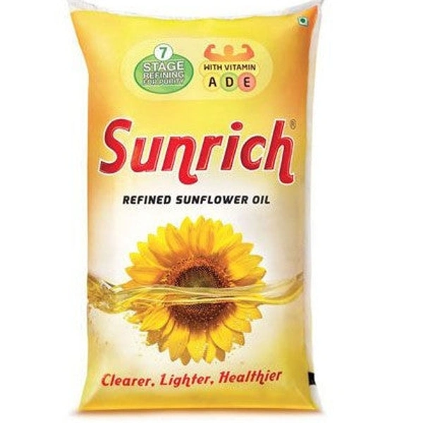 Sunrich Refined Sunflower Oil 1 L