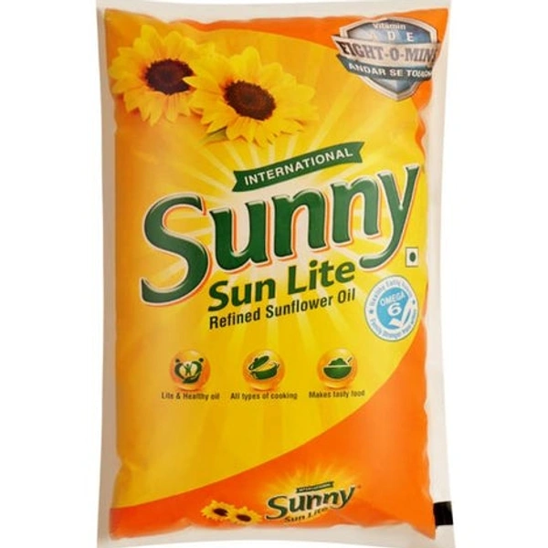 Sunny Sun Lite Refined Sunflower Oil 1L