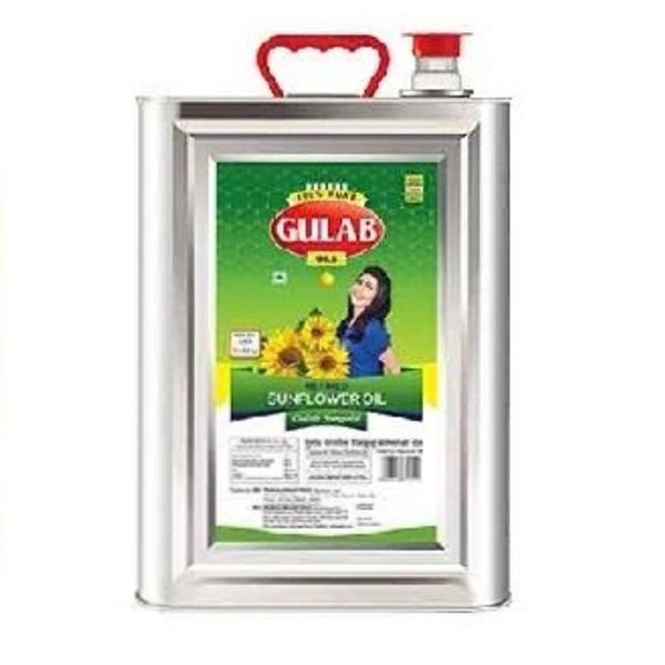 Gulab Sunflower Oil Jar 15L