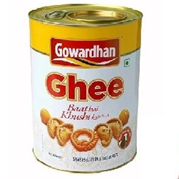 Gowardhan Cow Ghee Tin 5L