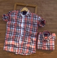Allen Solly Full Sleeve Checked Shirt For Men - Sky Blue, Xl