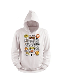 Kolkata Graphic Hoodie  - White, S