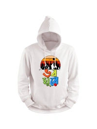 Bhoboghure Graphic Hoodie  - Yellow, XXL