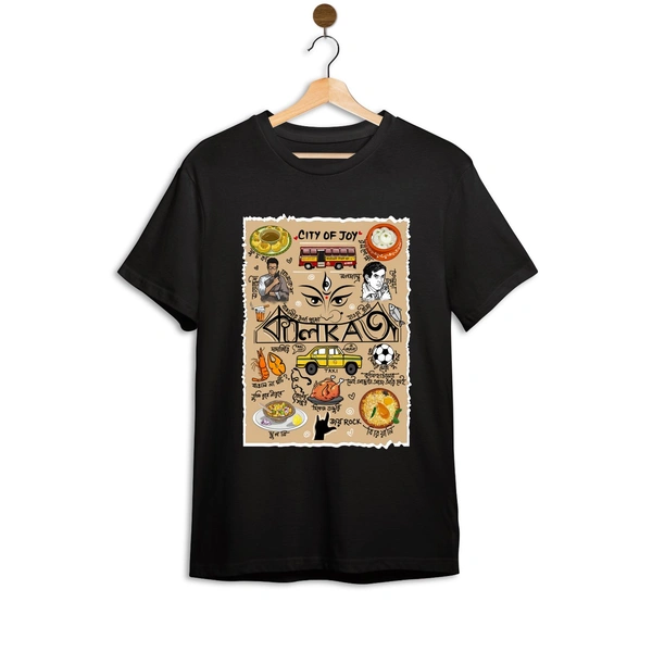 Kolkata Doodle - Red, XL