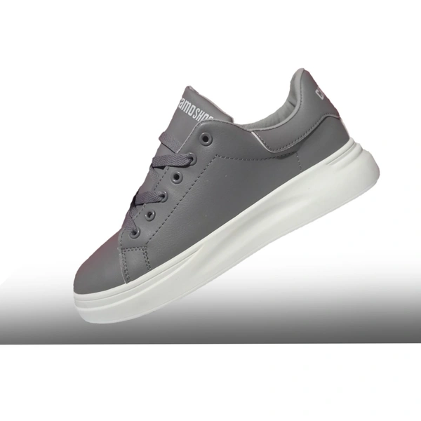 Mans Trendy Sneaker Shoes  - Gray, 6