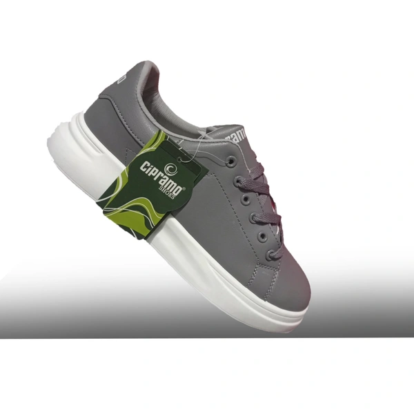 Mans Trendy Sneaker Shoes  - Gray, 6