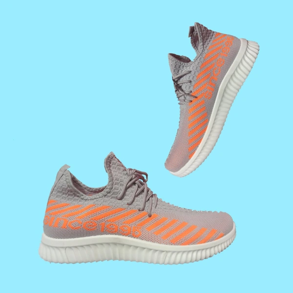 Trendy Sports Shoes For Men  - Gray, 6