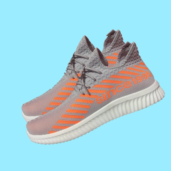 Trendy Sports Shoes For Men  - Gray, 8