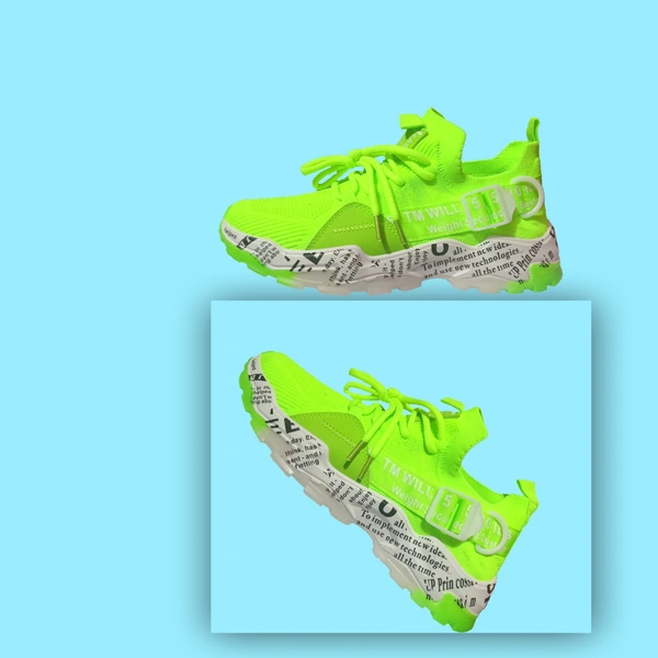Trending Sports Shoes  - Green, 5