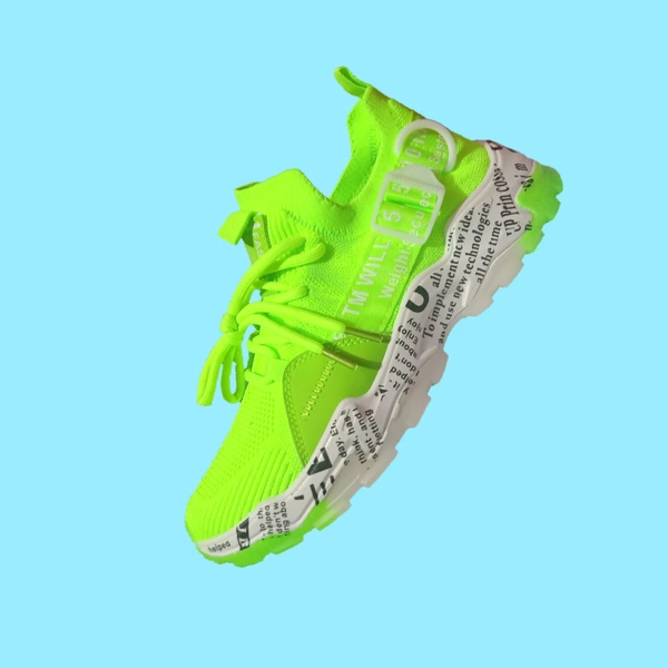 Trending Sports Shoes  - Green, 5