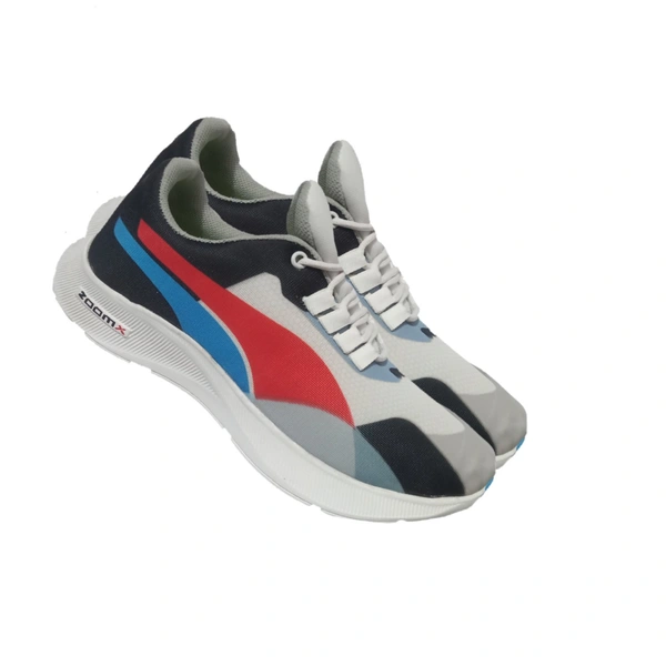 Prented Shoes For Men  - Red, 9