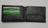 Cobbler Pure Leather Wallet  - Black