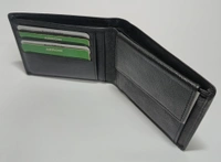 Cobbler Pure Leather Wallet  - Black