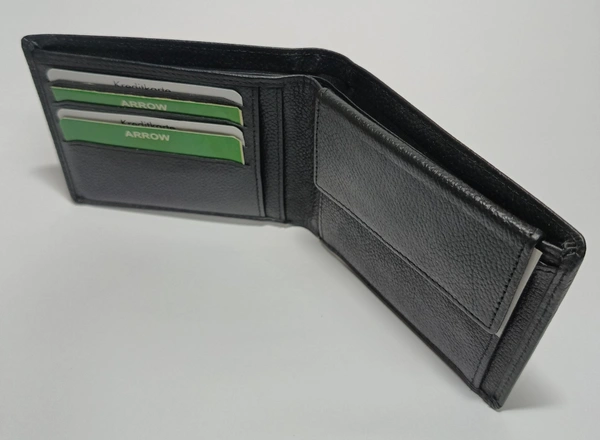 Cobbler Pure Leather Wallet  - Black