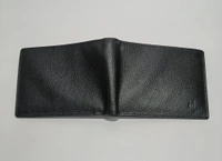 Cobbler Pure Leather Wallet  - Black