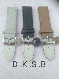 Cobbler Leather Watch Strap  - Black